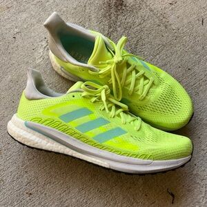 Adidas Women's Neon Yellow Running Shoes